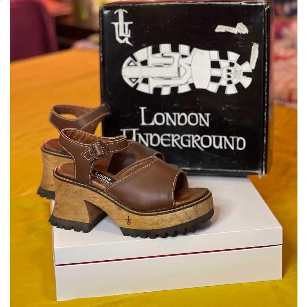 London Underground | Shoes | London Underground Sandals Platform